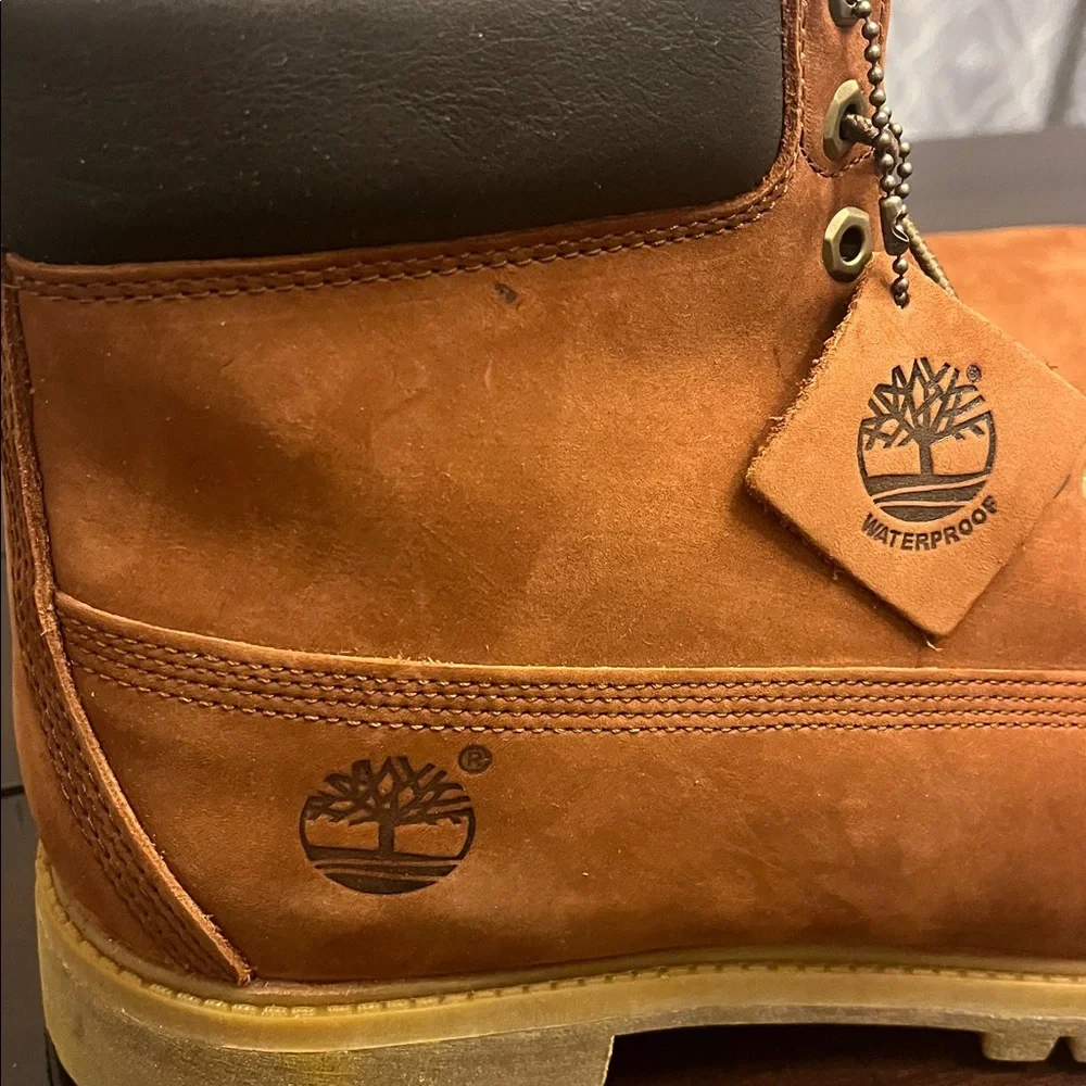 Timberland 6” Premium Boots 6768R Brown new Mens Size 13